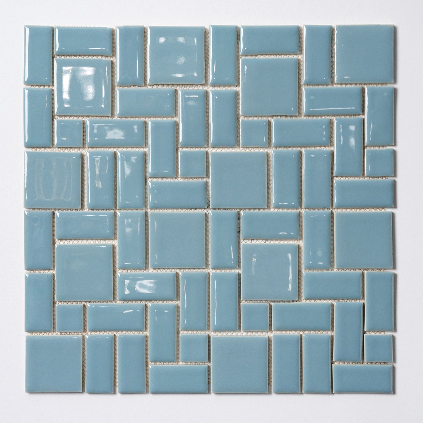 Vintage Blue Japanese 1960s Wall Tile, 78 Sq Ft Available - 13 Sq Ft Per Box