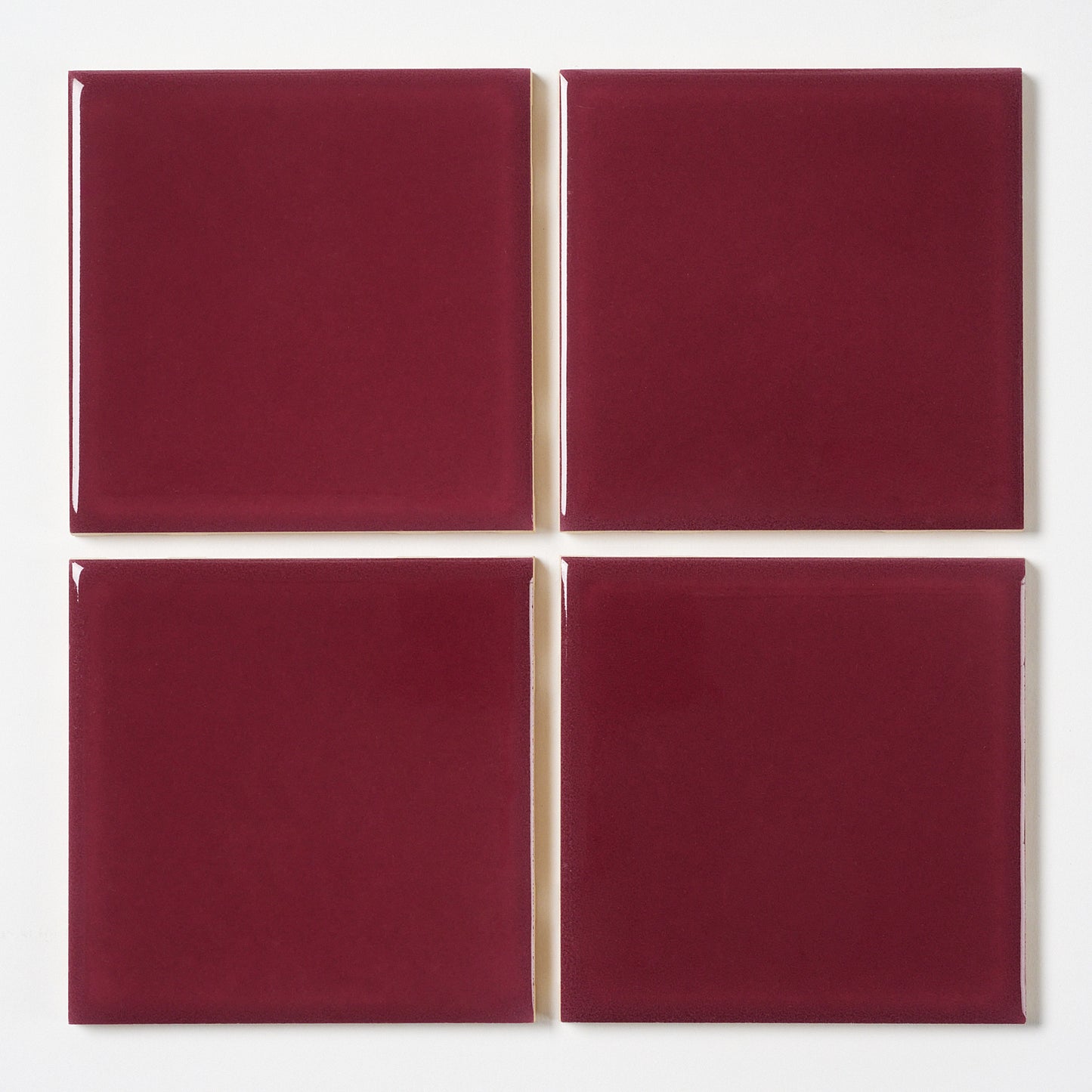 1960s Romany Burgundy Wall Tile, 200 Sq Ft Available - 10 Sq Ft Per Box