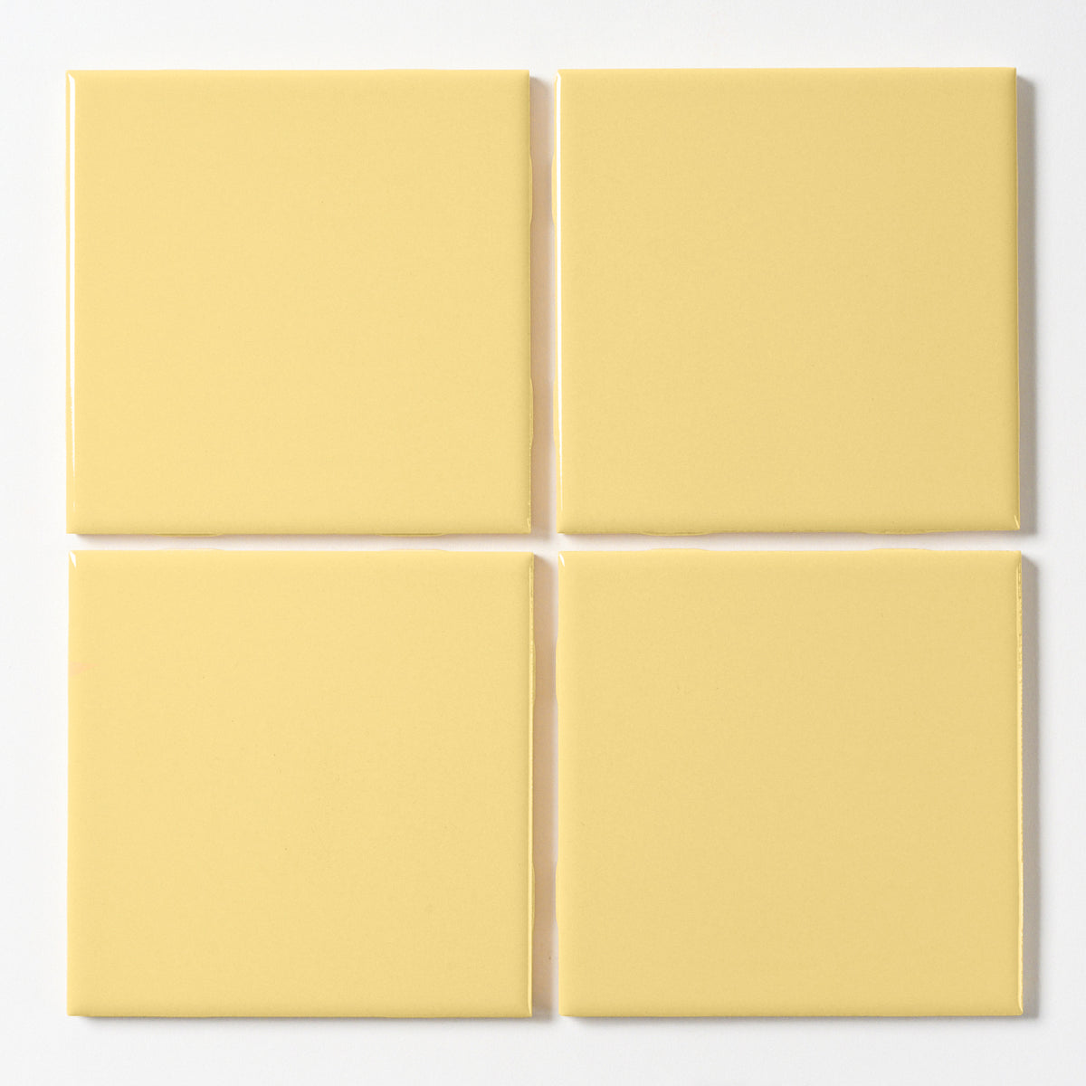 1970s Mid State Tile Harvest Gold Wall Tile