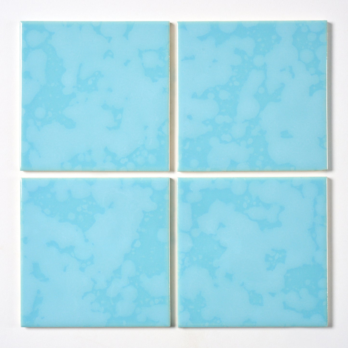 French Desvres 1970s Blue Cloud Wall Tile, 140 Sq Ft Available - 10 Sq Ft Per Box