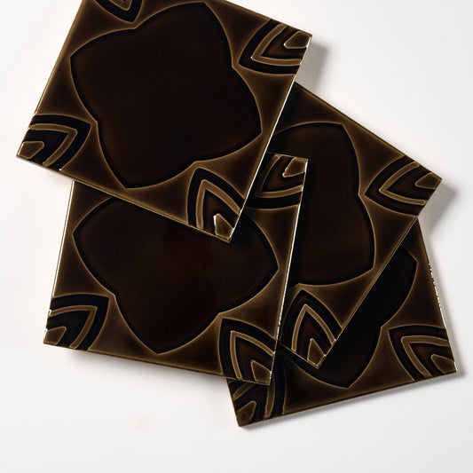French Facoba 1970s Wall Tile