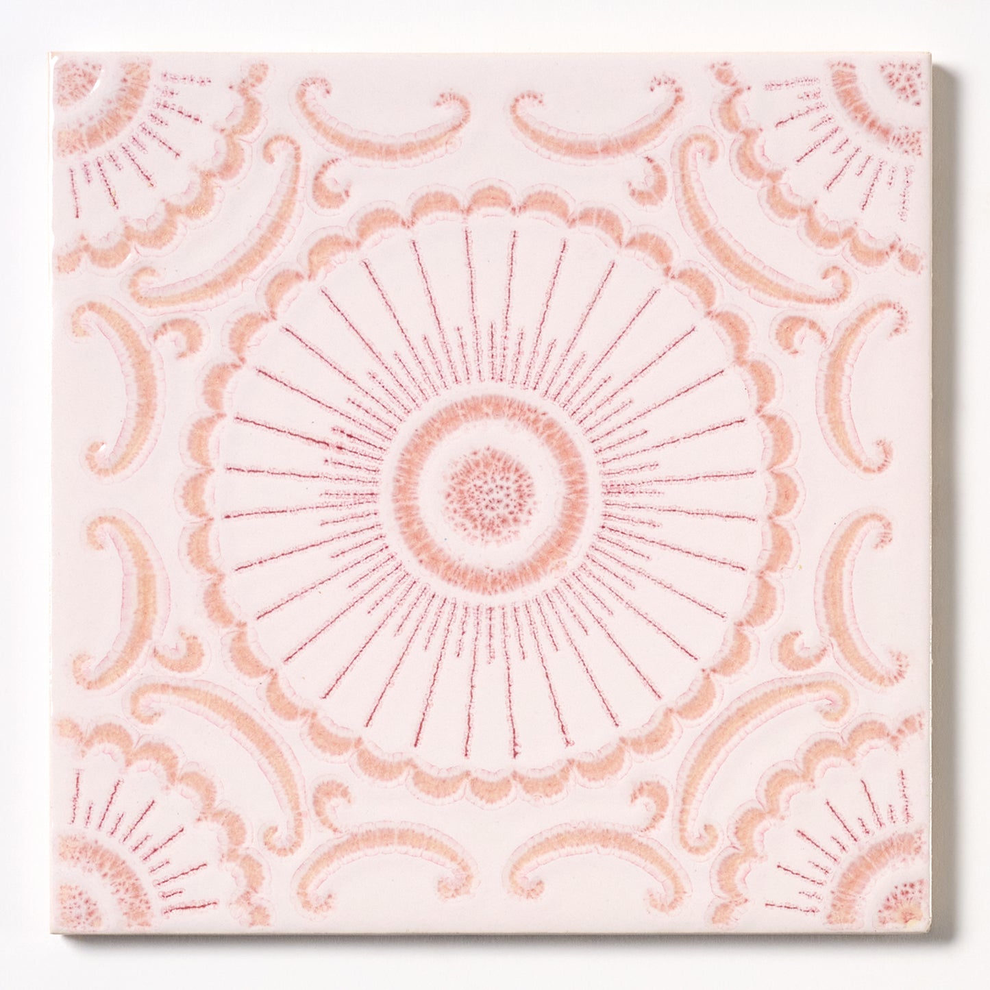Vintage Laufen 1970s Pink Wall Tile, 11 Sq Ft Available