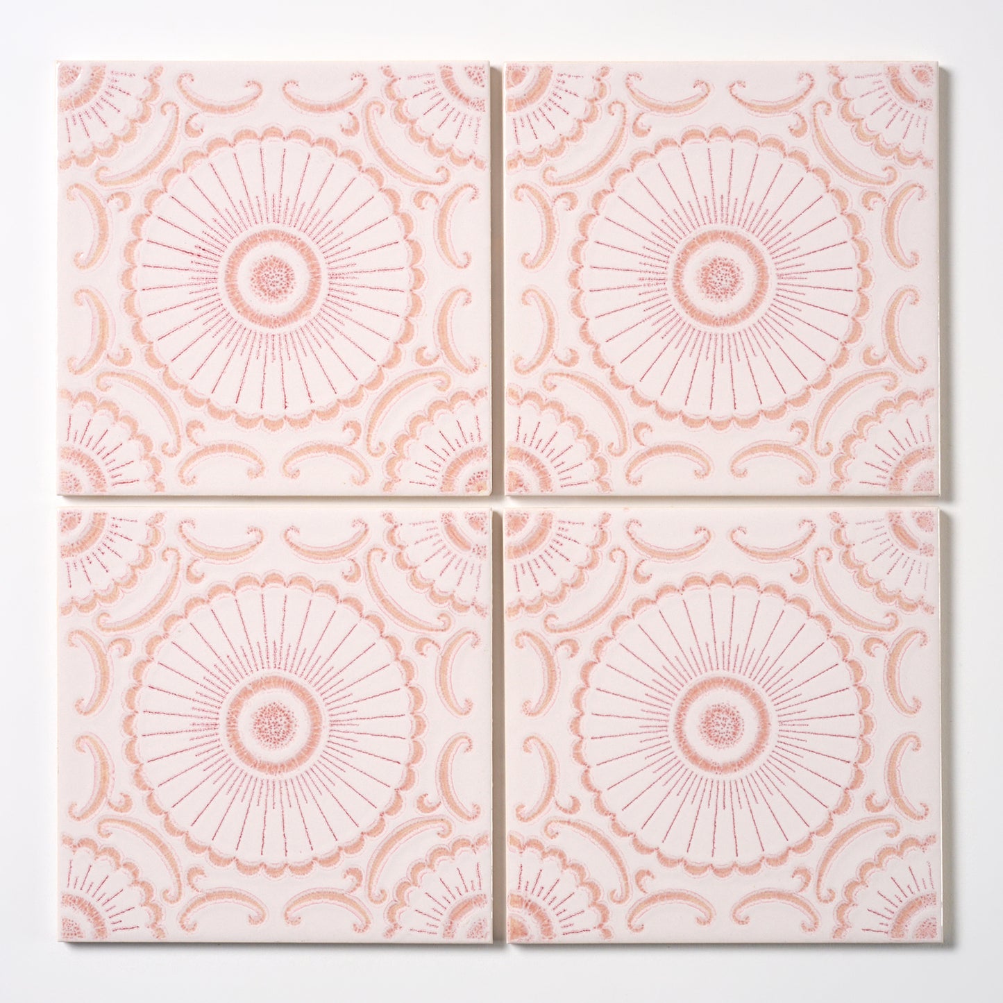 Vintage Laufen 1970s Pink Wall Tile, 11 Sq Ft Available