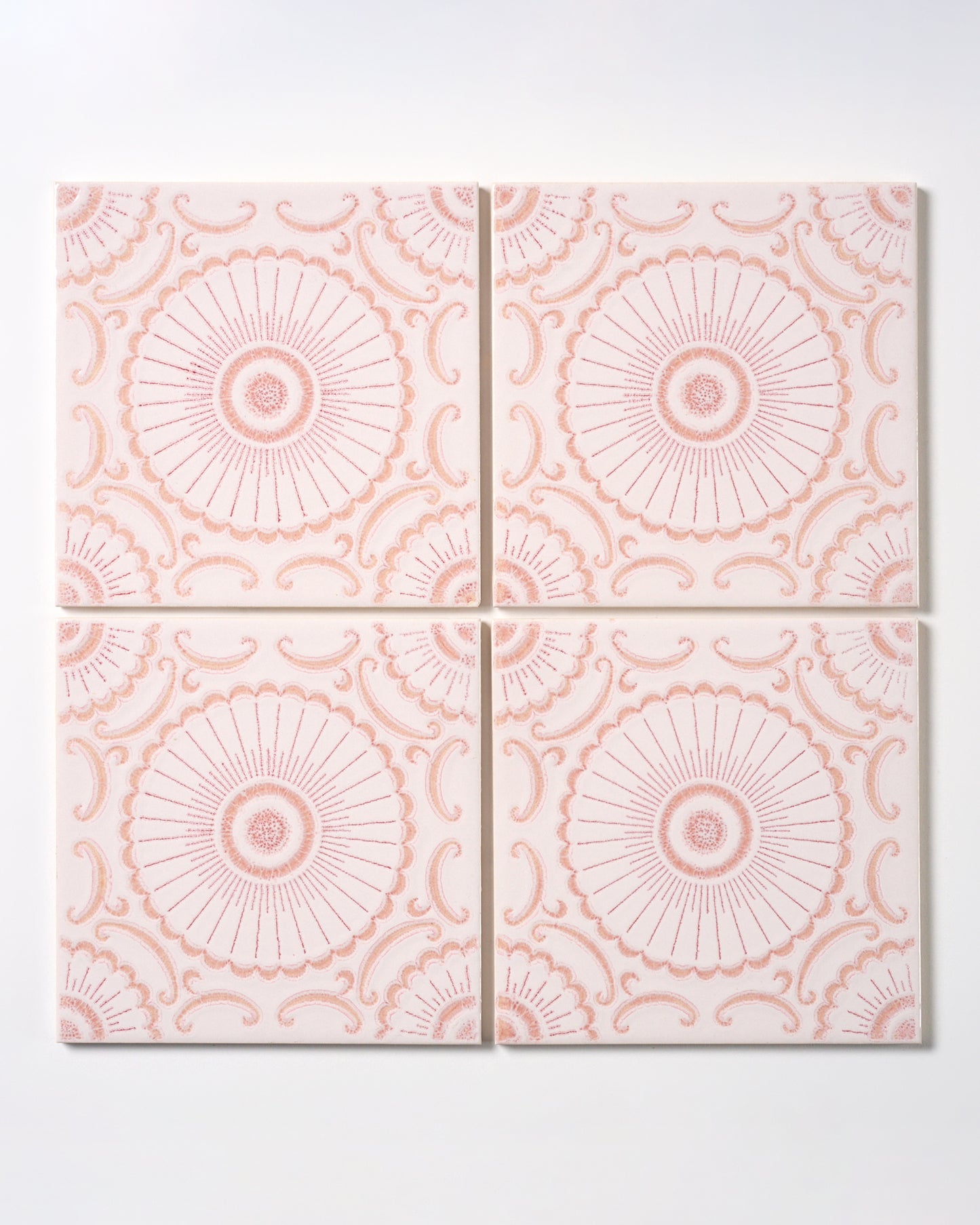 Vintage Laufen 1970s Pink Wall Tile, 11 Sq Ft Available