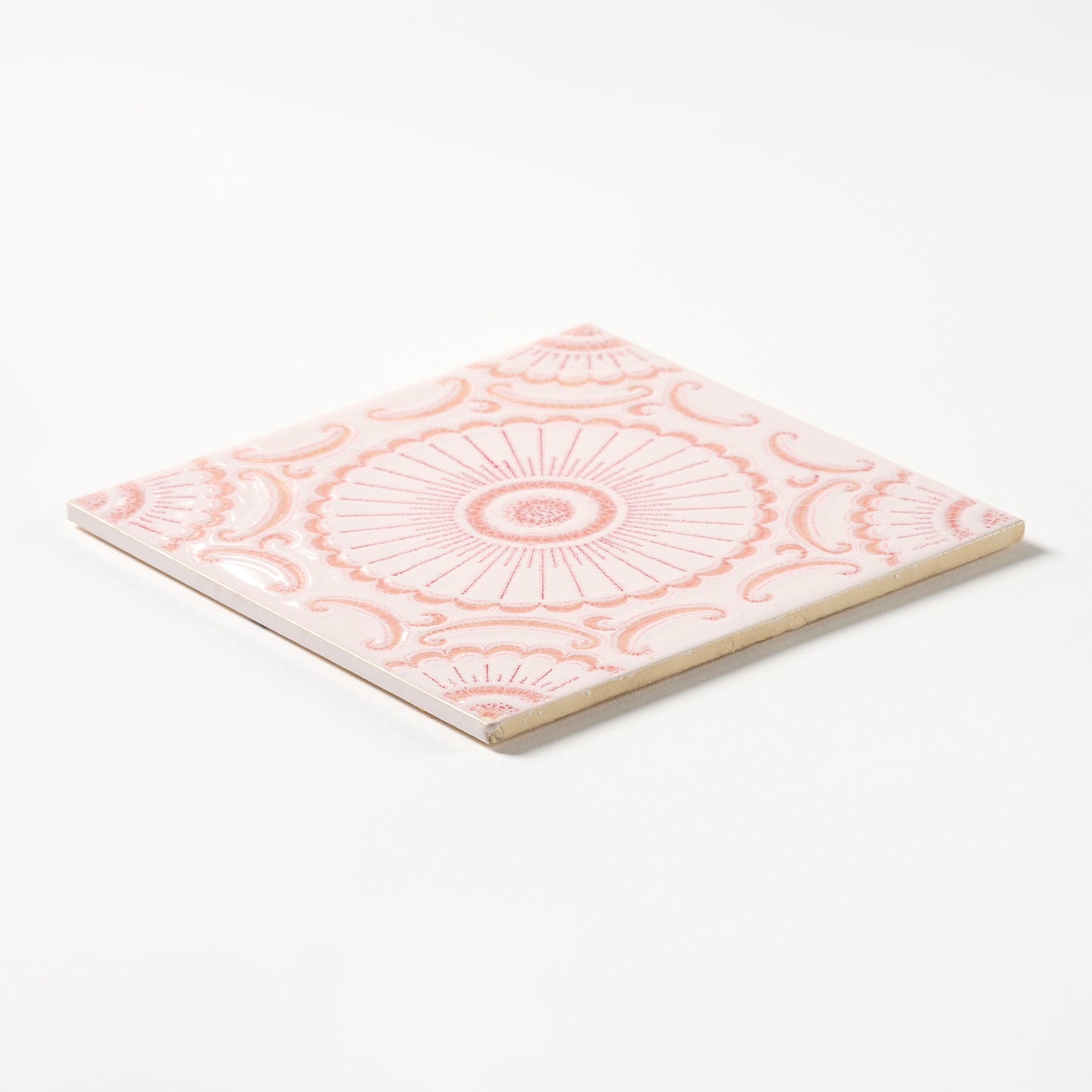 Vintage Laufen 1970s Pink Wall Tile, 11 Sq Ft Available