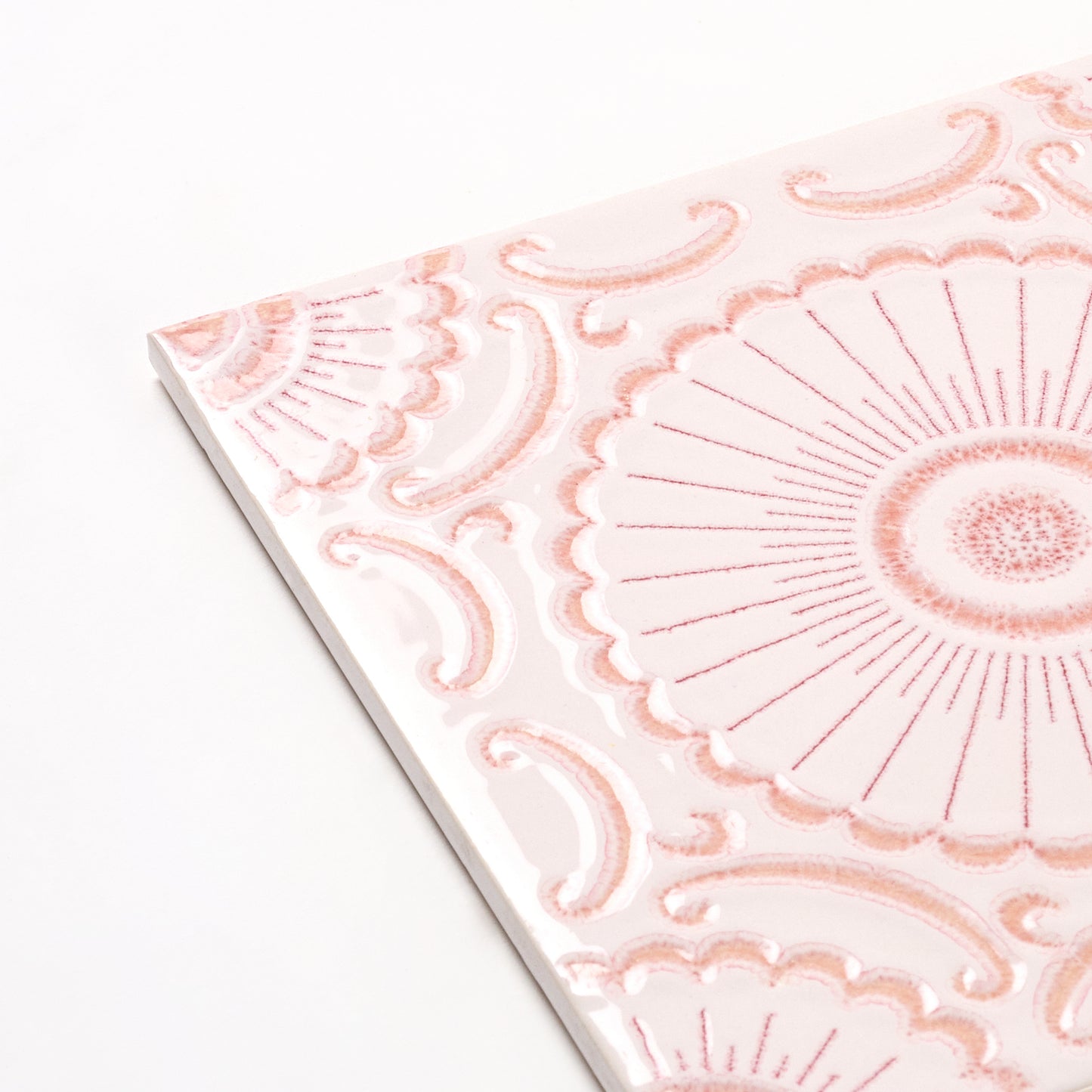 Vintage Laufen 1970s Pink Wall Tile, 11 Sq Ft Available