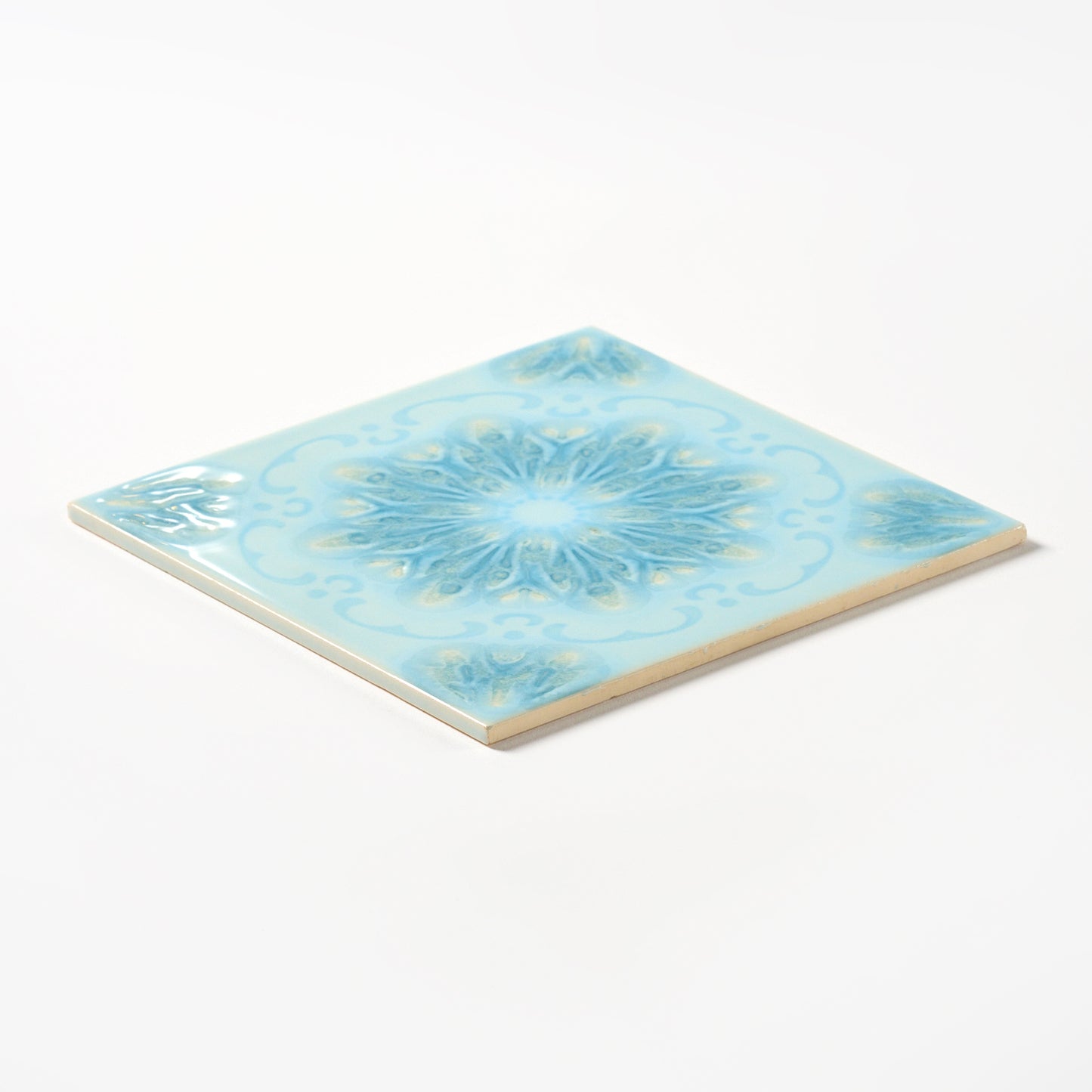 Rare Vintage Villeroy & Boch 1970s Blue Wall Tile, 13 Sq Ft Available