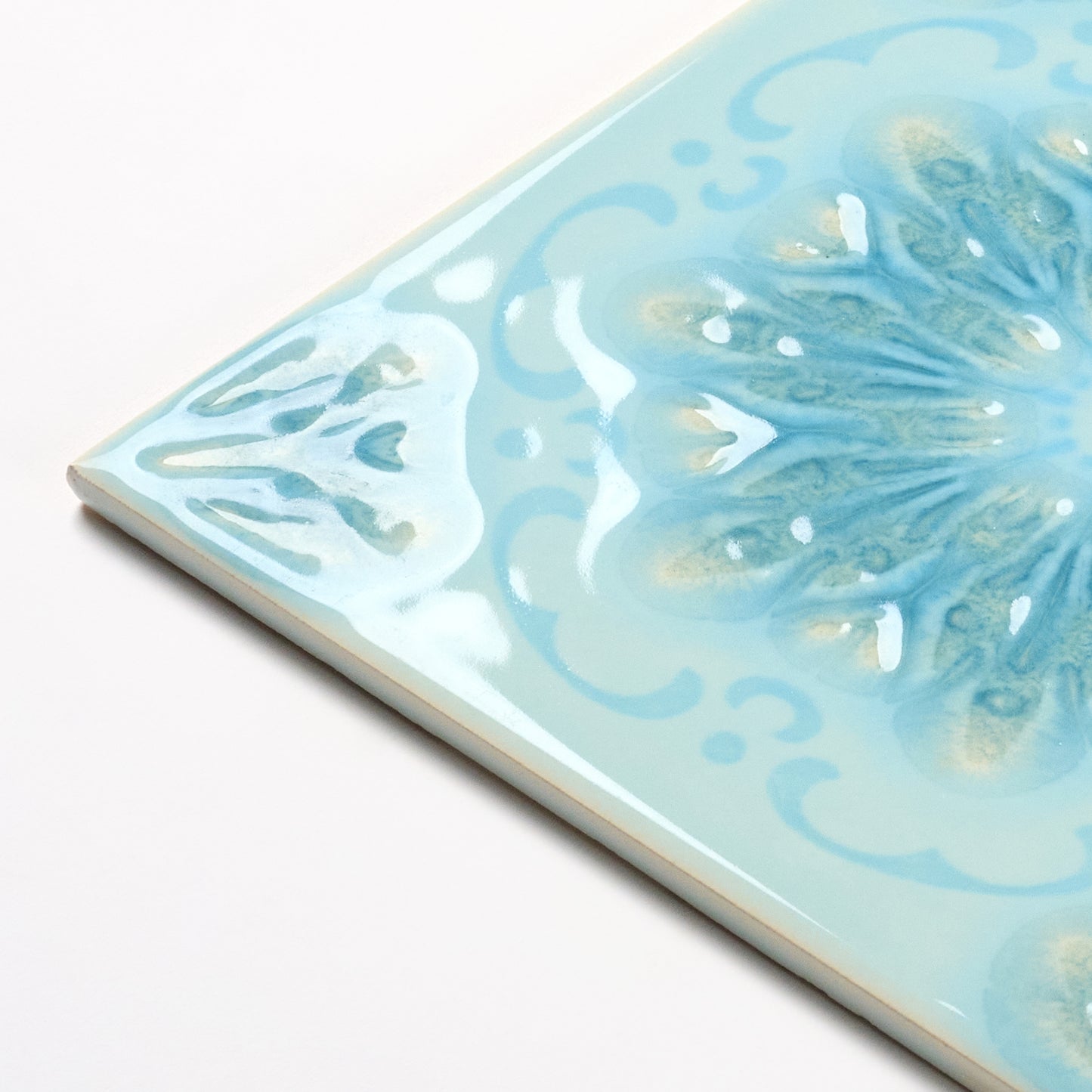 Rare Vintage Villeroy & Boch 1970s Blue Wall Tile, 13 Sq Ft Available