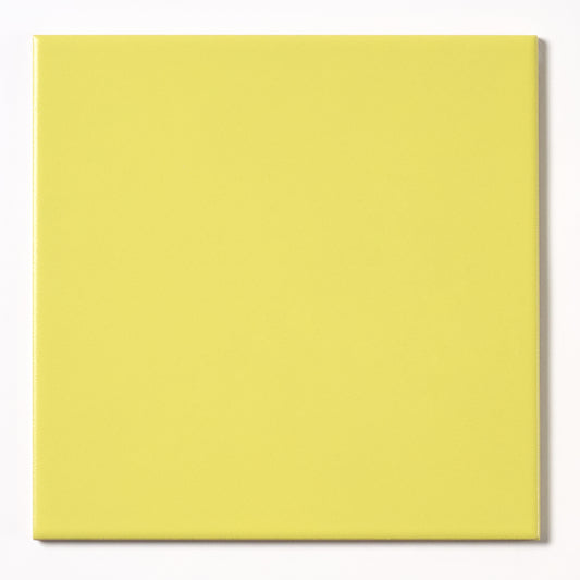 1980s Italian Yellow Matte Floor Tile, 1,091 Sq Ft Available - 16.79 Sq Ft Per Box