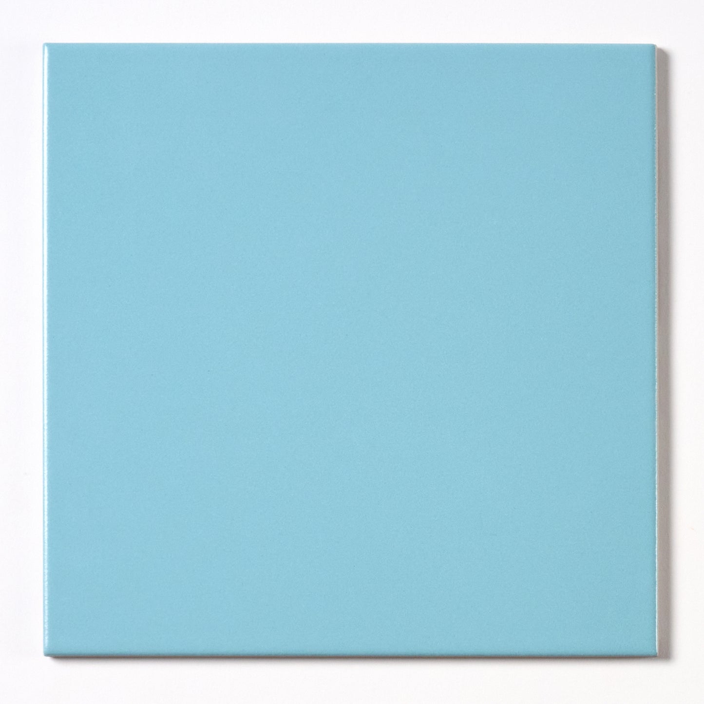 1980s Italian Sky Blue Matte Floor Tile, 1,091 Sq Ft Available - 16.79 Sq Ft Per Box