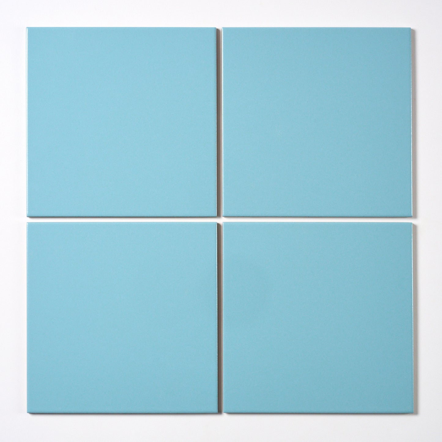 1980s Italian Sky Blue Matte Floor Tile, 1,091 Sq Ft Available - 16.79 Sq Ft Per Box