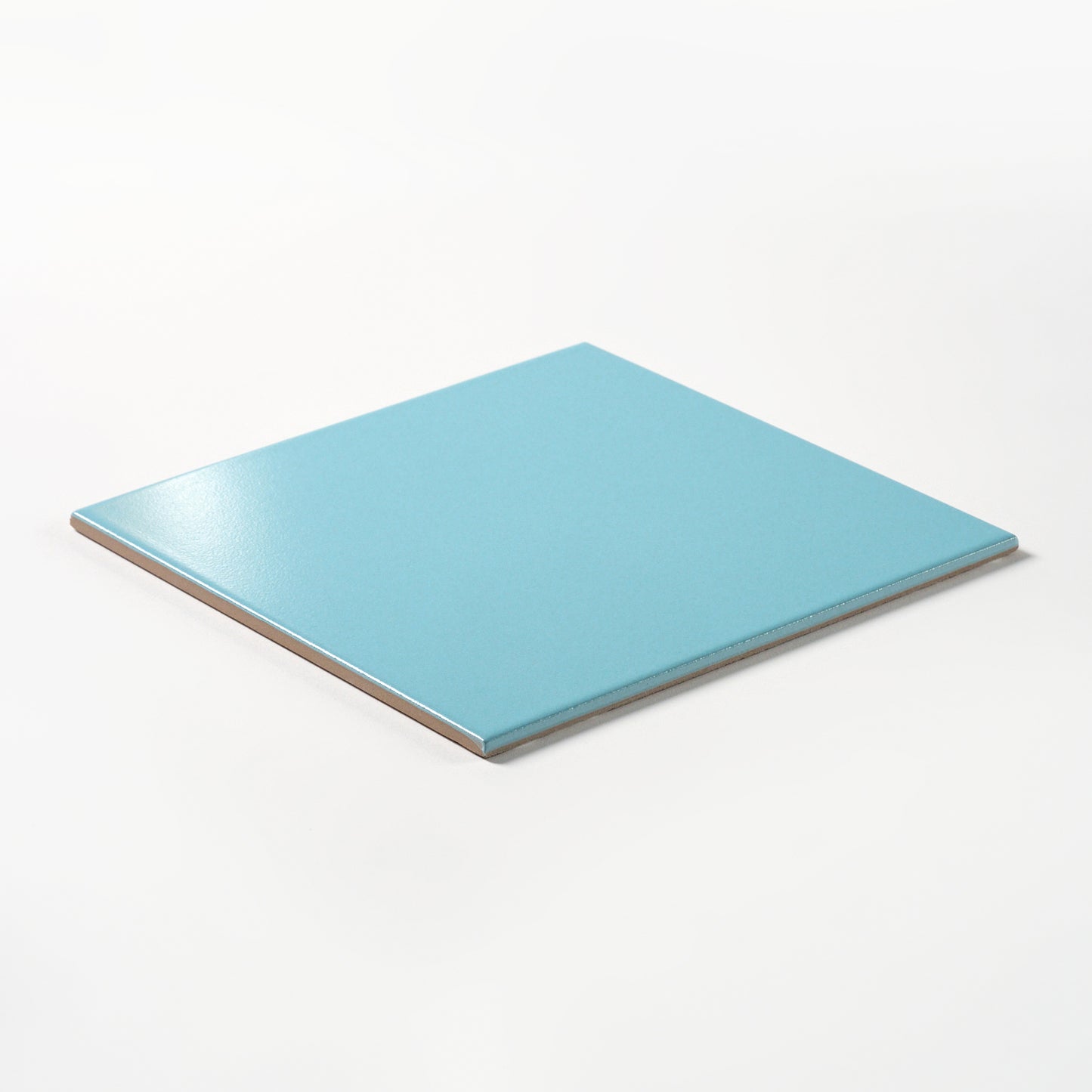 1980s Italian Sky Blue Matte Floor Tile, 1,091 Sq Ft Available - 16.79 Sq Ft Per Box