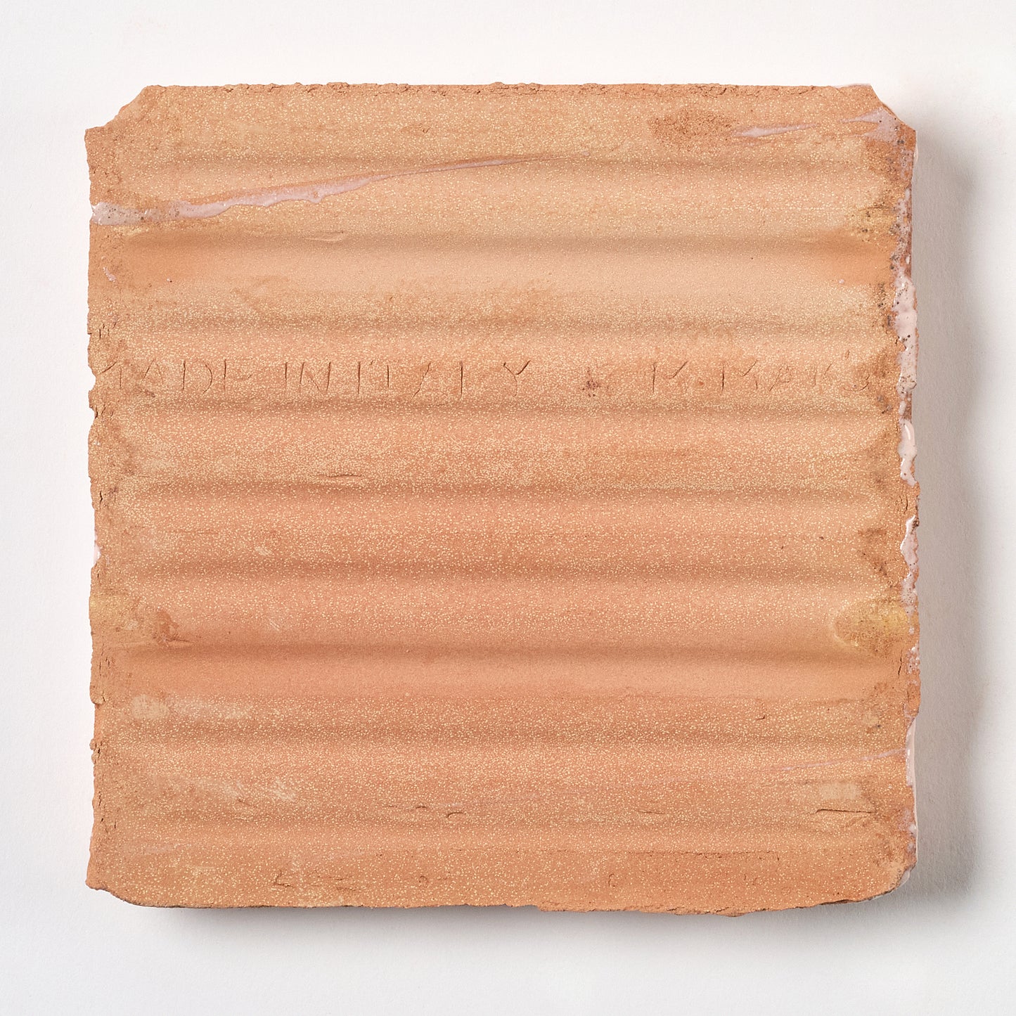 1980s Vintage Italian Pink Majolica Wall Tile, 300 Sq Ft Available - 11 Sq Ft Per Box