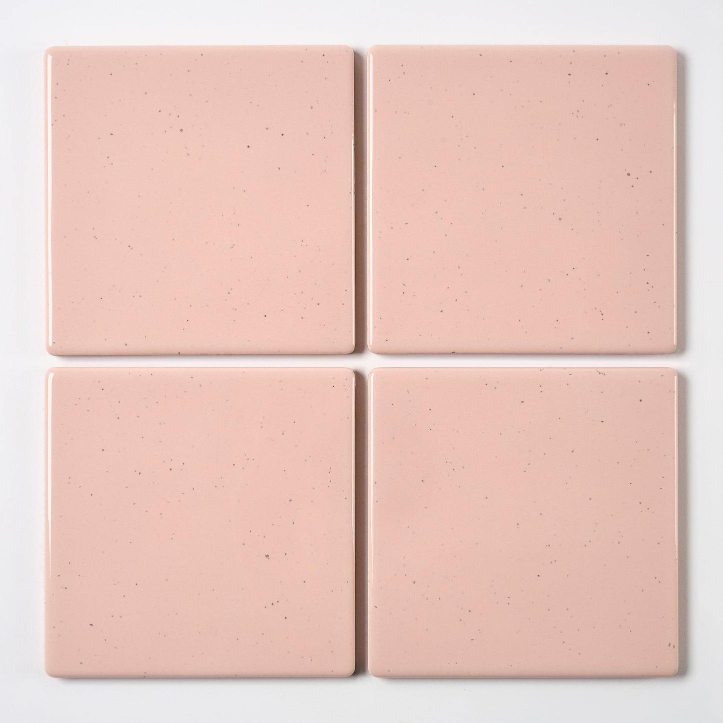 1980s Vintage Italian Pink Wall Tile, 528 Sq Ft Available - 11 Sq Ft Per Box