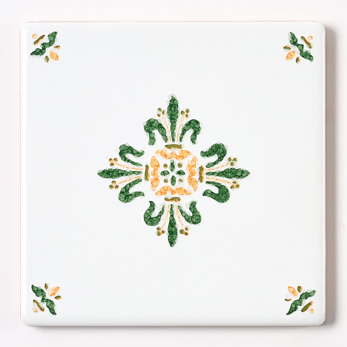 1980s Vintage Italian Green Wall Tile, 90 Sq Ft Available - 7.5 Sq Ft Per Box