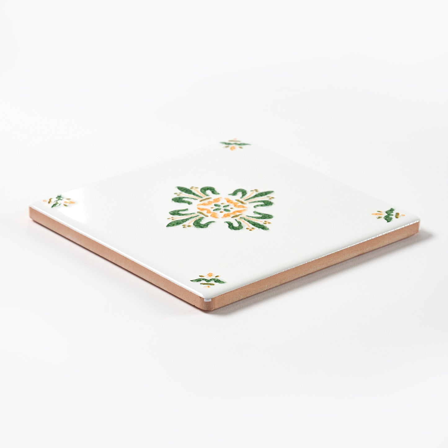 1980s Vintage Italian Green Wall Tile, 90 Sq Ft Available - 7.5 Sq Ft Per Box