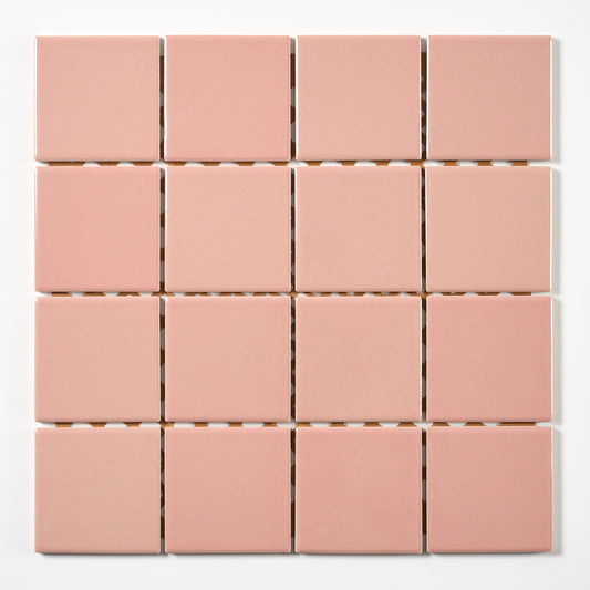 Vintage Pink Japanese 1980s Wall Tile, 242 Sq Ft Available - 22 Sq Ft Per Box
