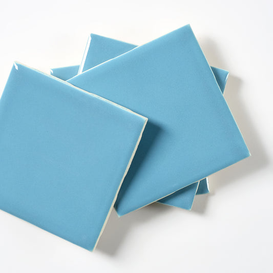 1960s Stylon Regency Blue Wall Tile, 13 Sq Ft Available