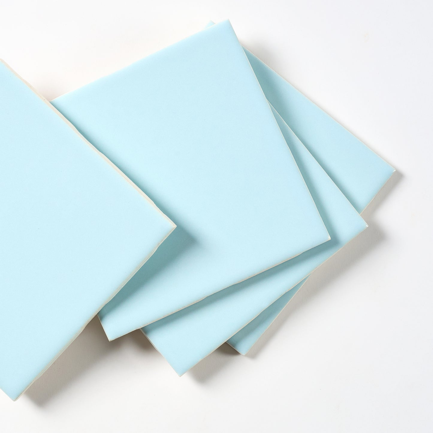 1960s FLORIDA TILE Sky Blue Wall Tile, 10 Sq Ft Available