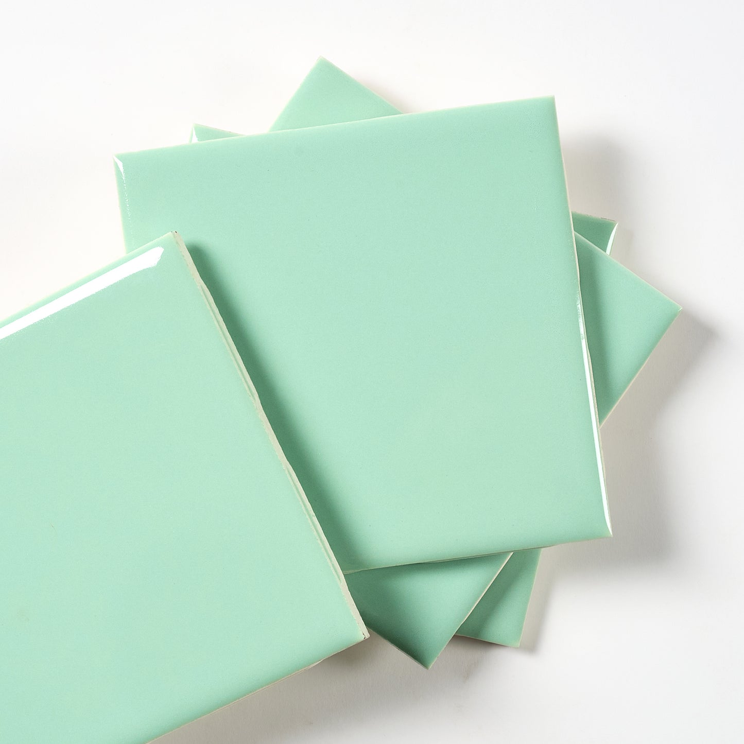 1960s Stylon Sea Green Wall Tile, 9 Sq Ft Available