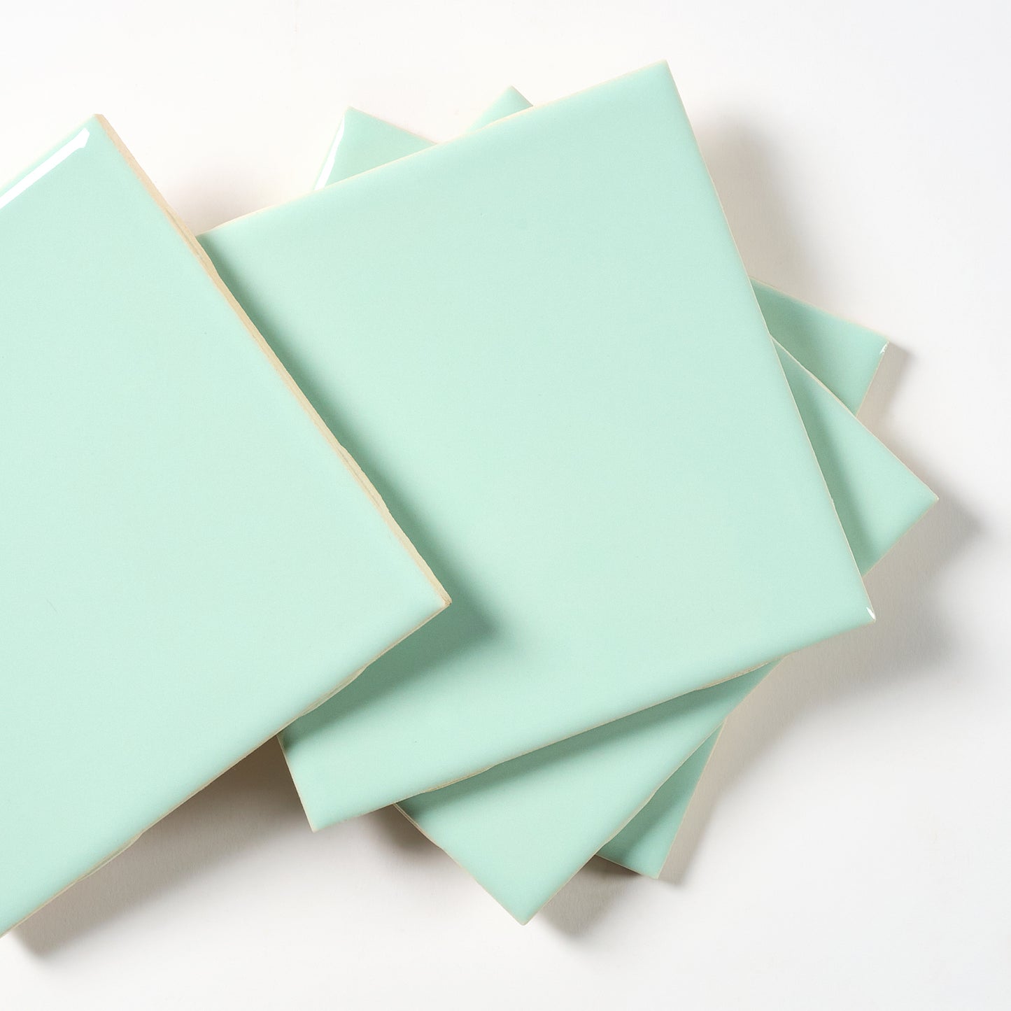 1960s Mid State Light Green Wall Tile, 9 Sq Ft Available