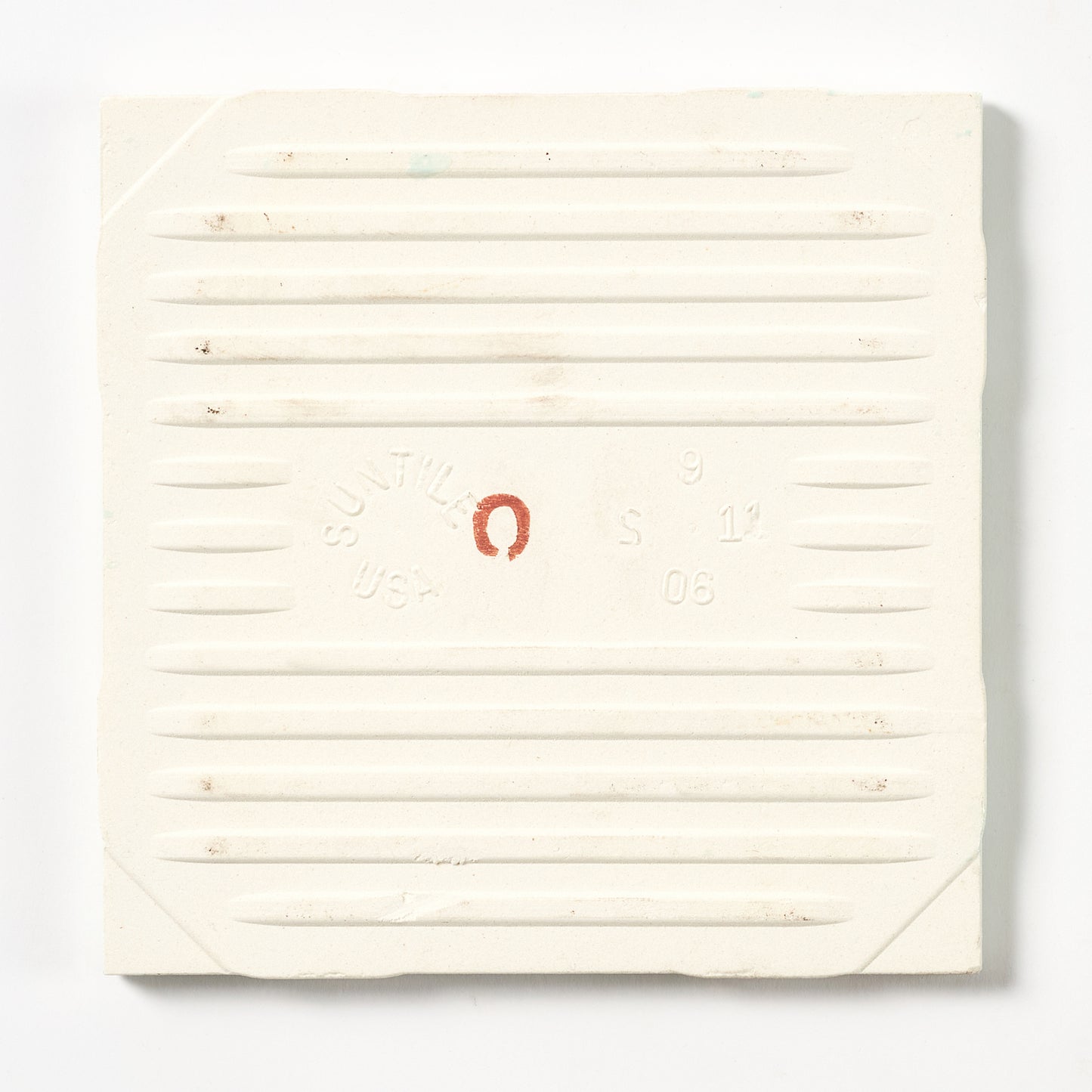 1960s Suntile Matte Light Turquoise Wall Tile, 7 Sq Ft Available