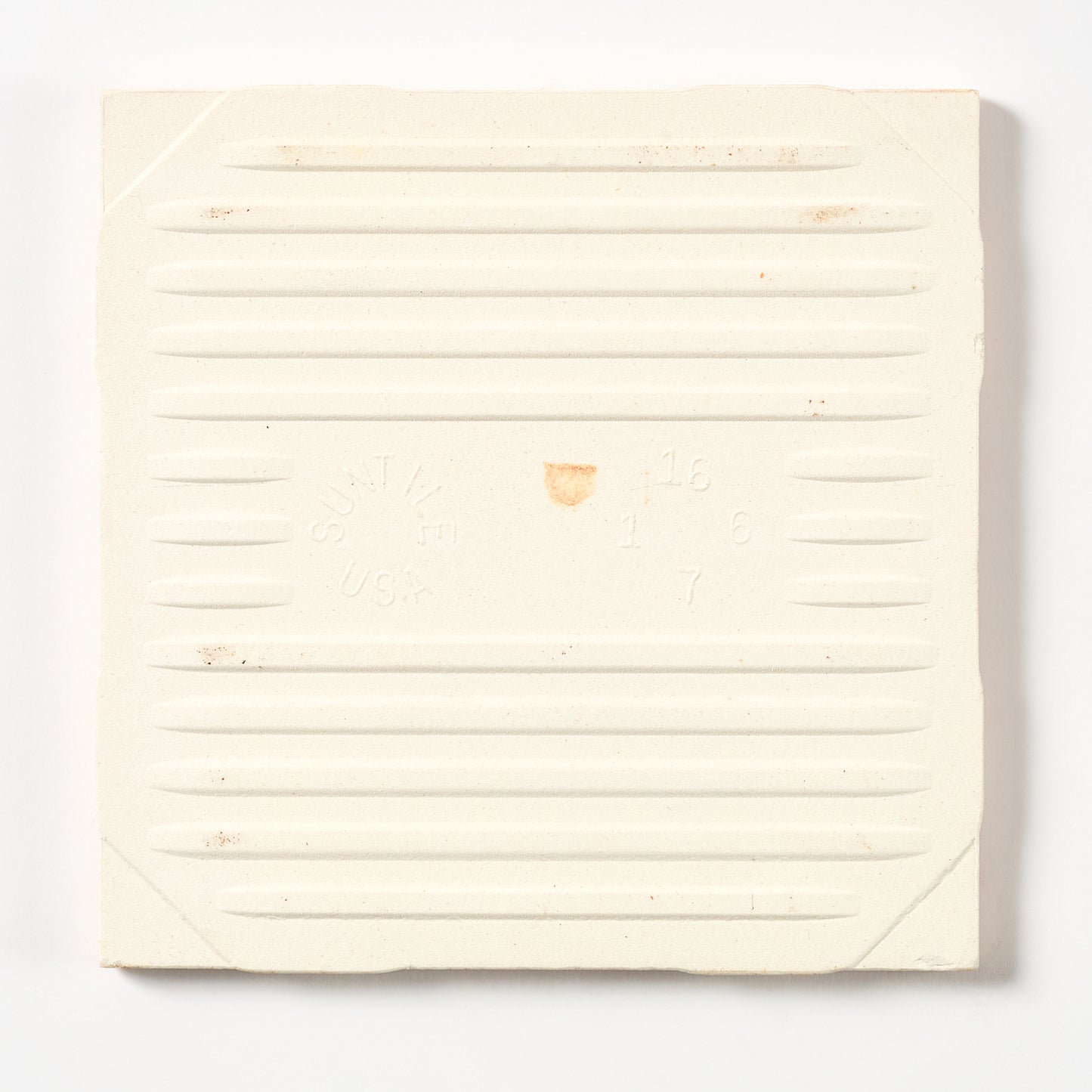 1960s Suntile Matte Dawn Pink Wall Tile, 19.5 Sq Ft Available - 9.75 Sq Ft Per Box