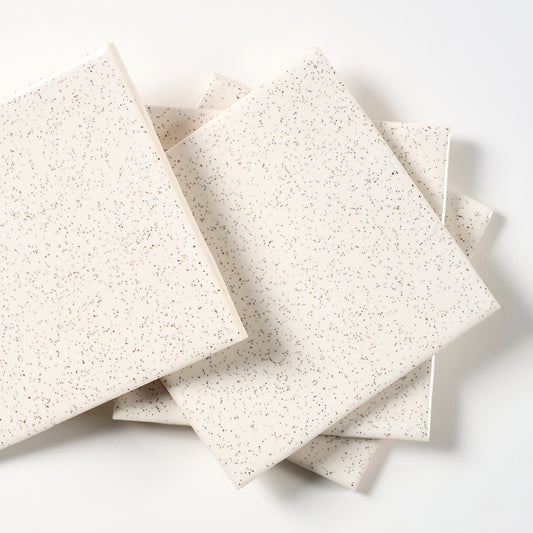 1960s Wenczel White Sparkle Wall Tile, 15.5 Sq Ft Available - 7.75 Sq Ft Per Box