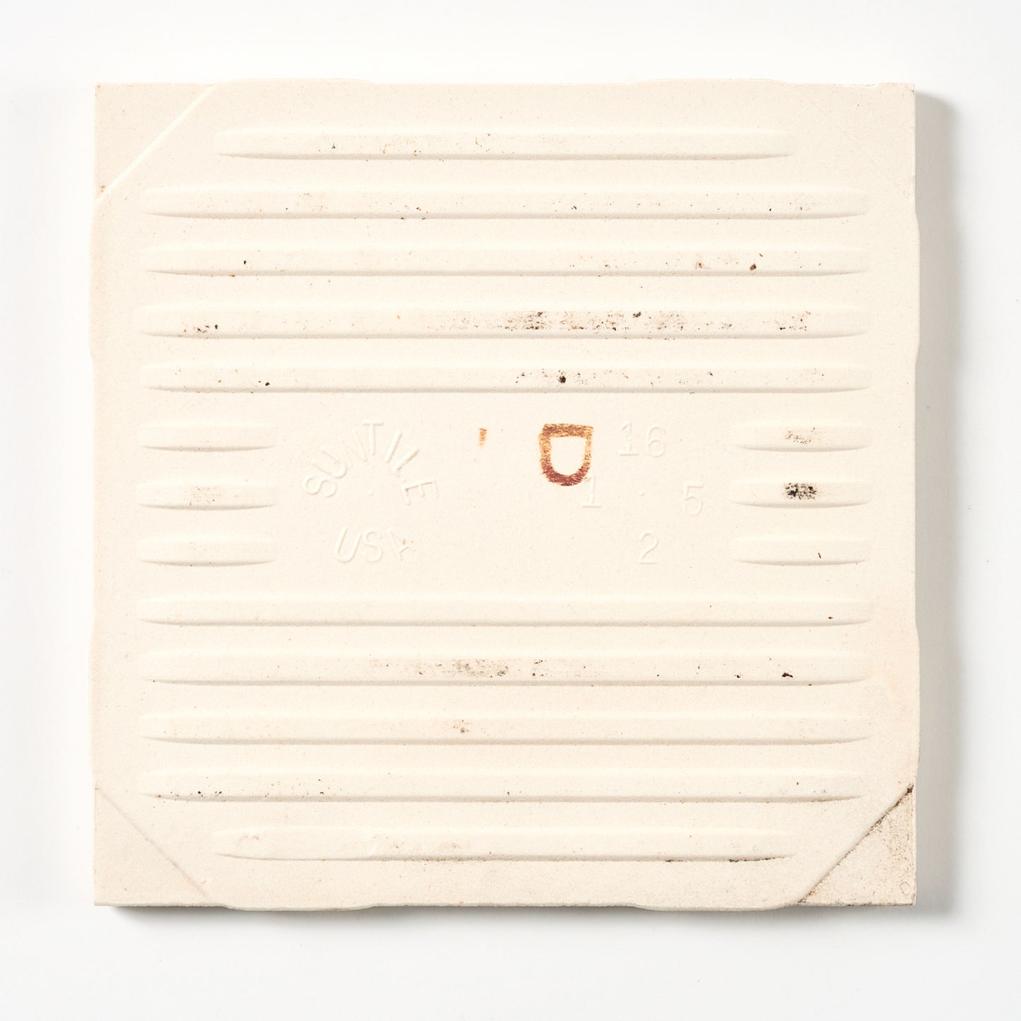 1960s Suntile Suntex White Wall Tile, 7.5 Sq Ft Available