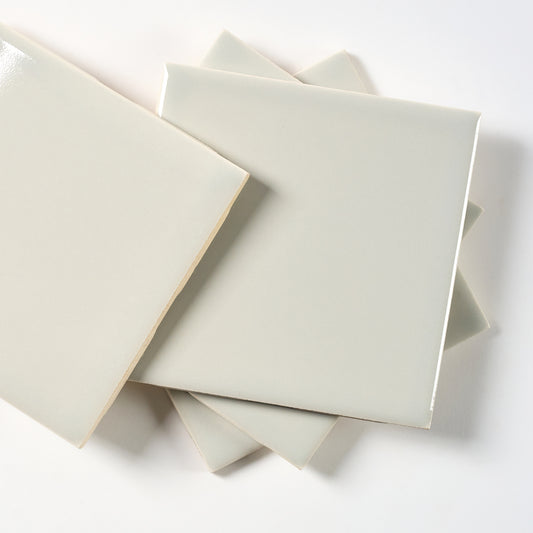 1960s FLORIDA TILE Pearl Gray Wall Tile, 4 Sq Ft Available