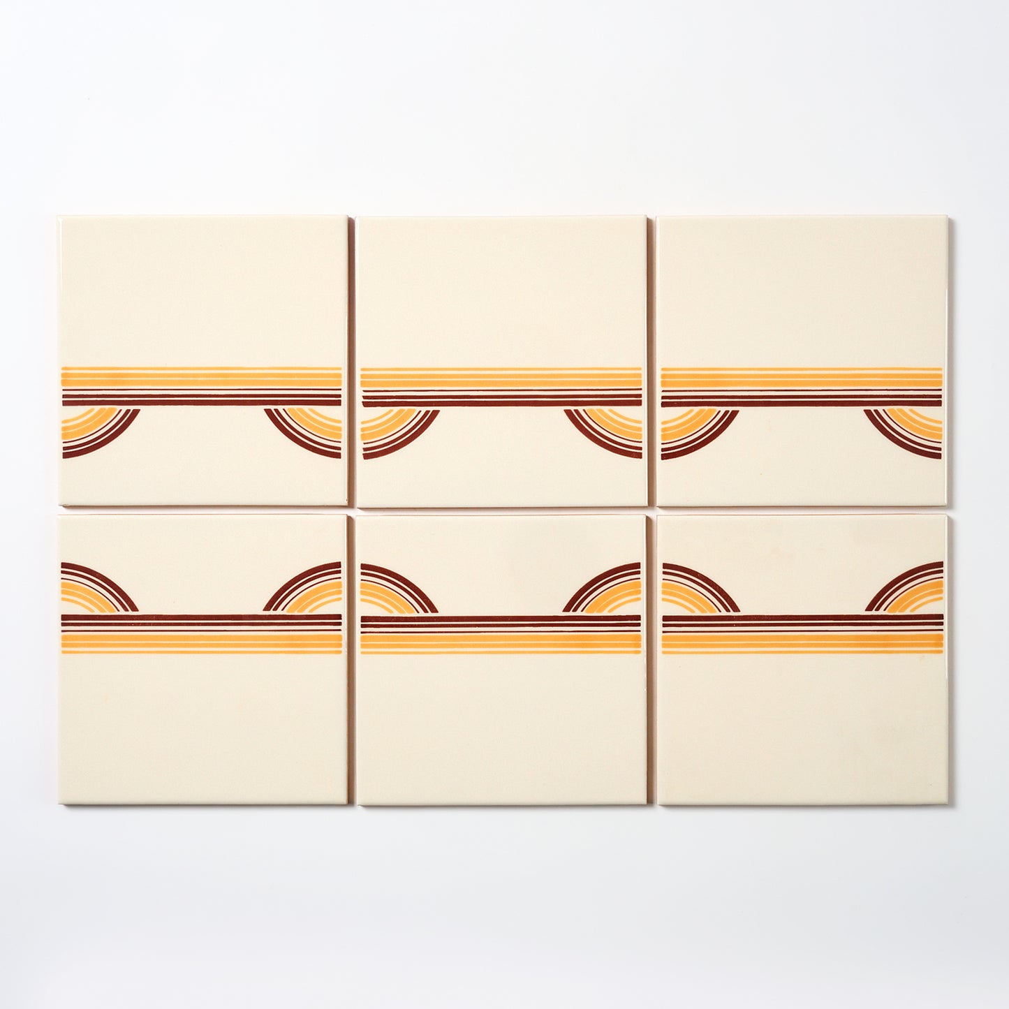 1970s Vintage Italian Retro Wall Tile, 216 Sq Ft Available - 18 Sq Ft Per Box