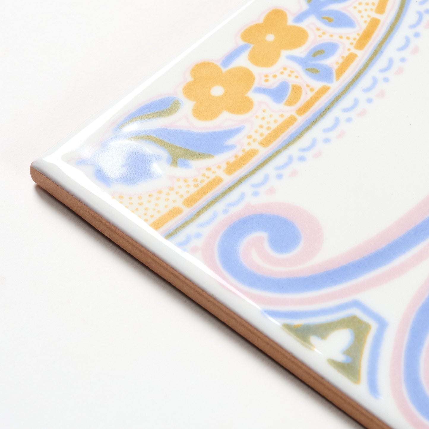 1970s Vintage Italian Rococo Revival Wall Tile, 324 Sq Ft Available - 18 Sq Ft Per Box