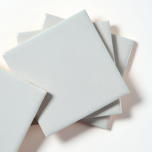 1960s Romany Dawn Gray Wall Tile