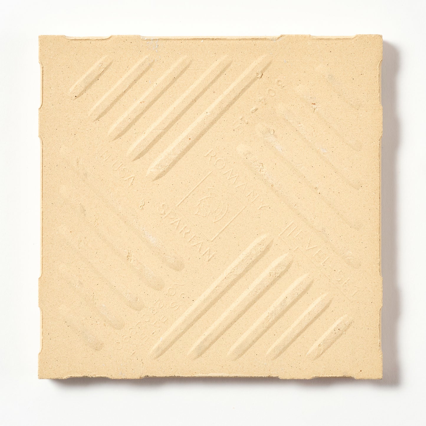 1960s Romany Dawn Gray Wall Tile