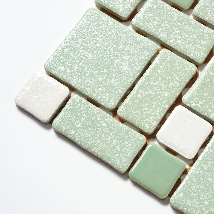 Random Tile Green Vintage Green Random Japanese 1960s Wall Tile, 15 Sq Ft Available ...