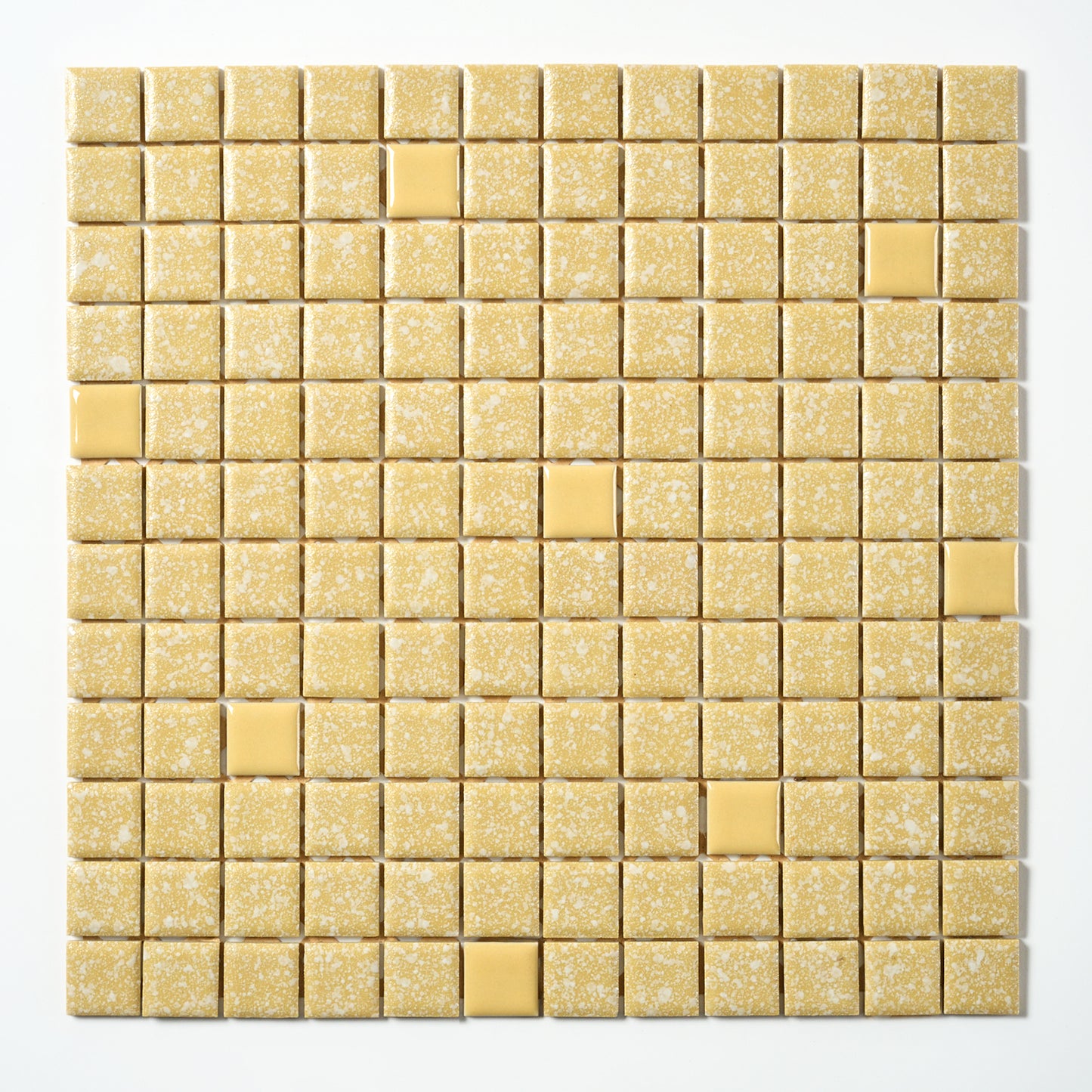 Vintage Yellow 1" Japanese 1960s Wall Tile
