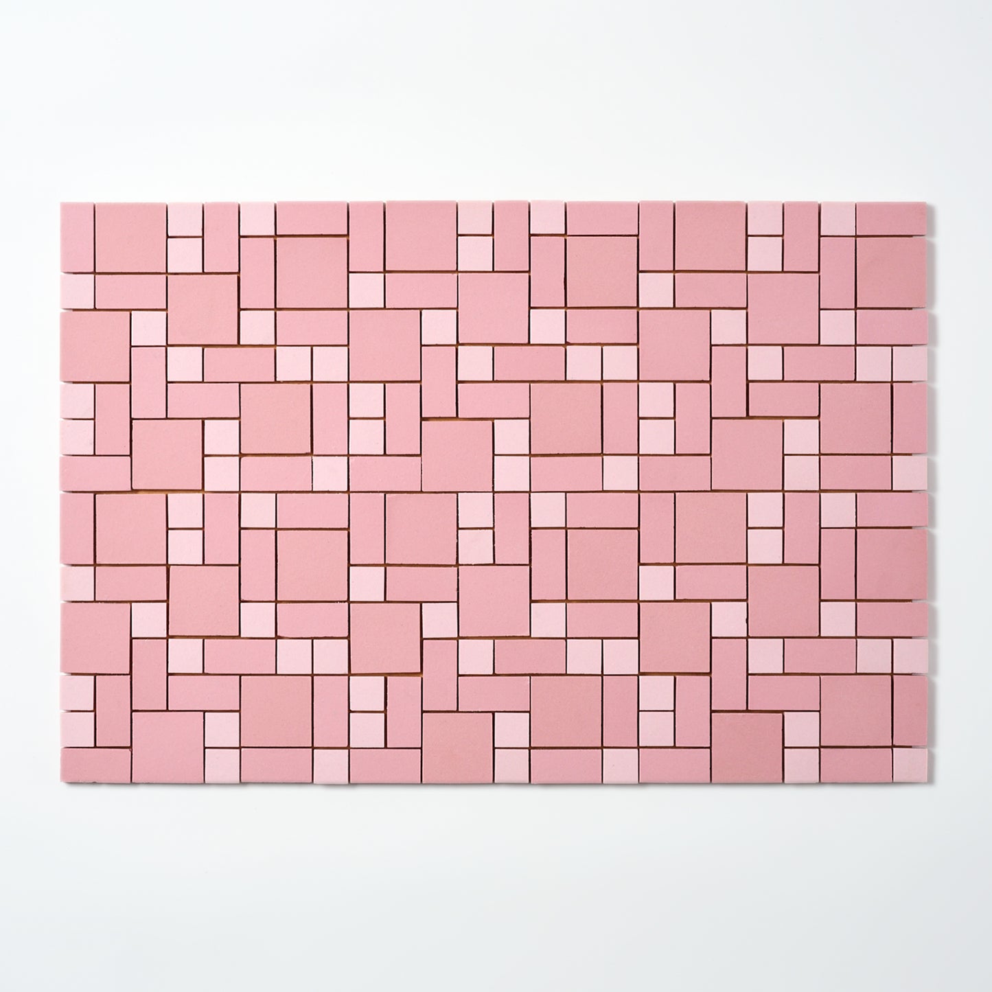 Mosaic Tile Co. 1960s Pink Random Floor Tile, 200 Sq Ft Available - 20 Sq Ft Per Box