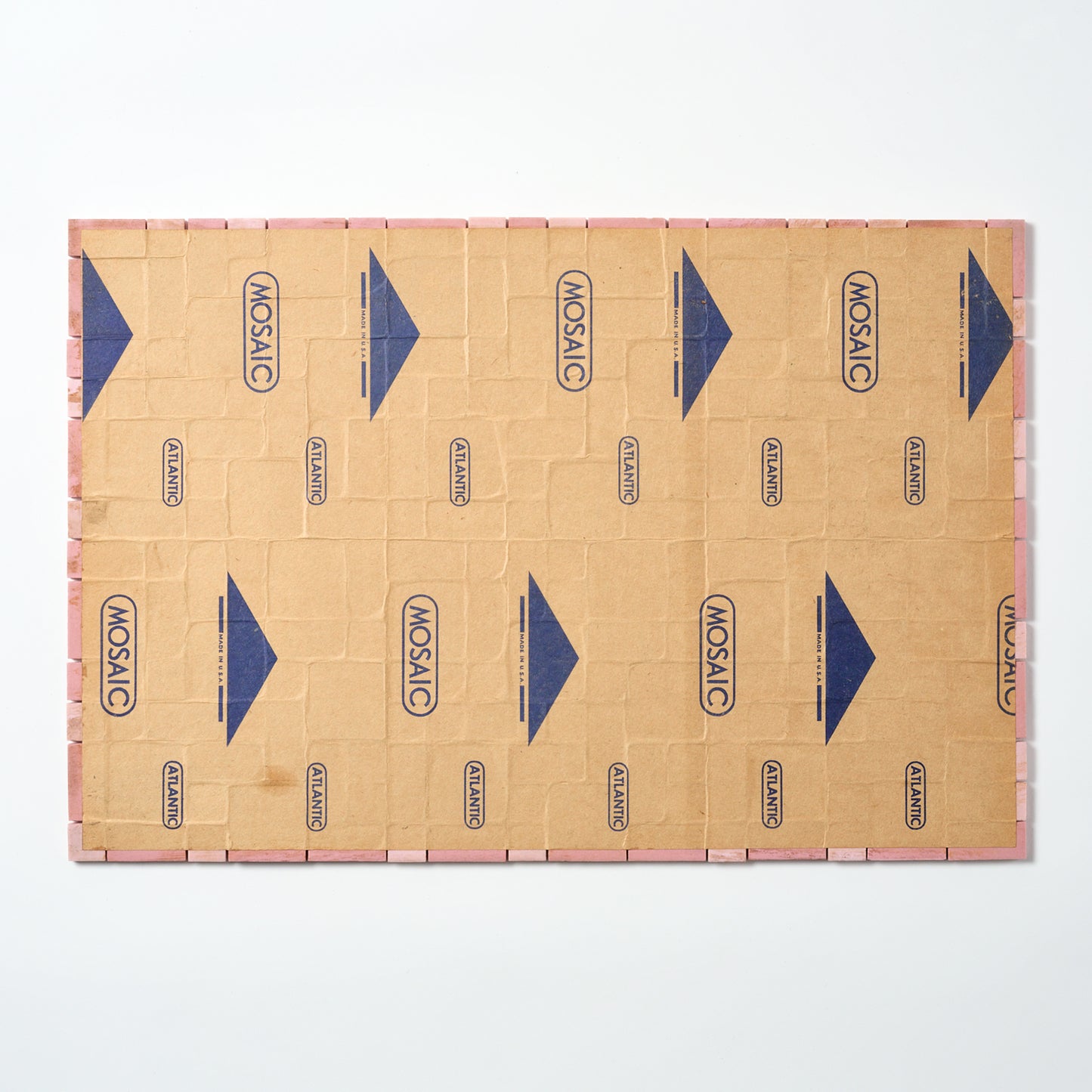 Mosaic Tile Co. 1960s Pink Random Floor Tile, 200 Sq Ft Available - 20 Sq Ft Per Box