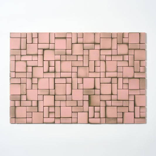 Wheeling Tile Co. 1950s Burnt Random Floor Tile, 60 Sq Ft Available - 20 Sq Ft Per Box