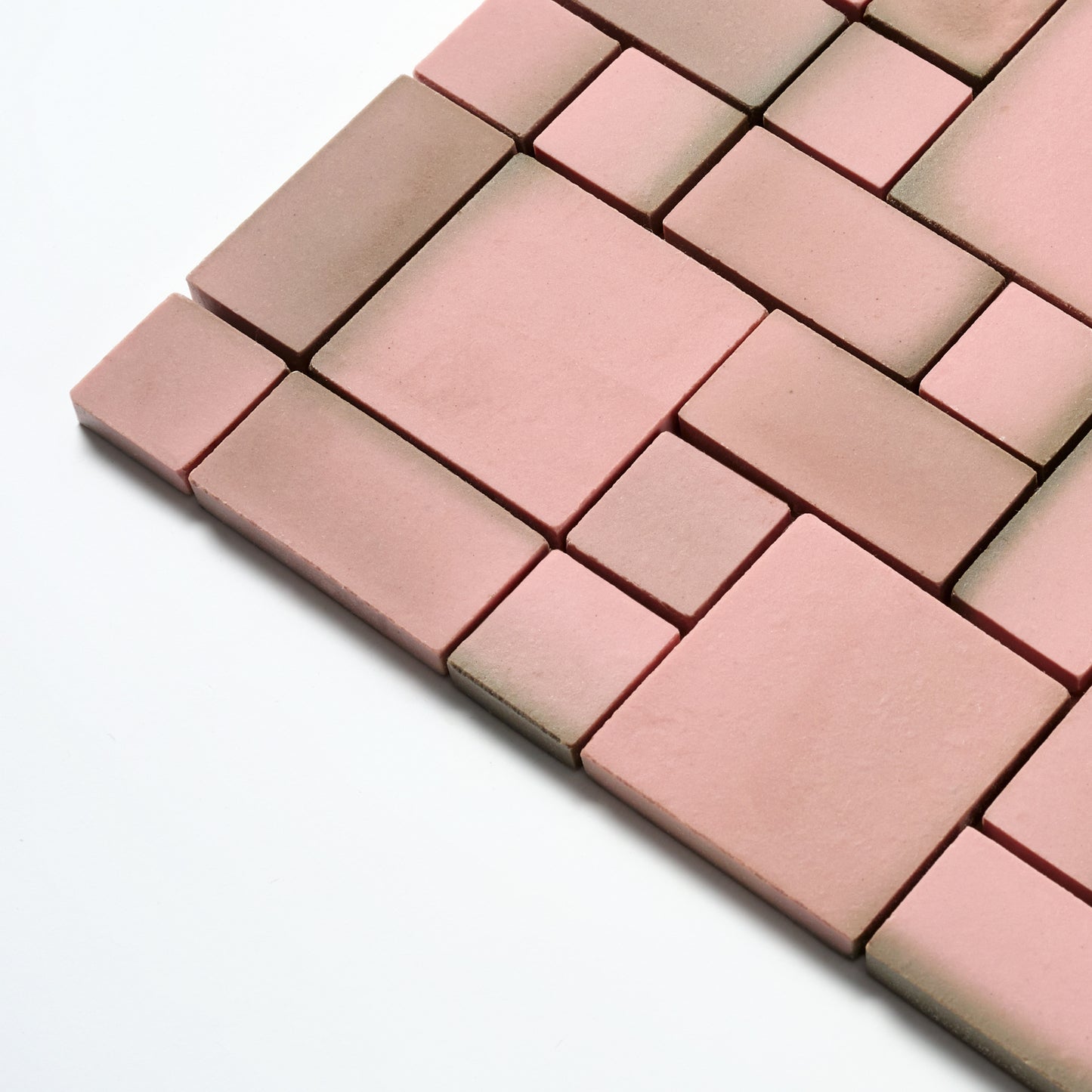 Wheeling Tile Co. 1950s Burnt Random Floor Tile, 60 Sq Ft Available - 20 Sq Ft Per Box