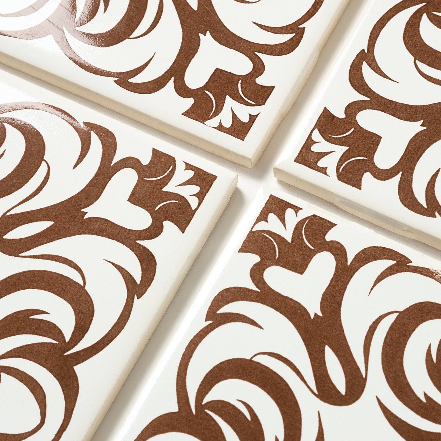 1970s Vintage H&R Johnson Mayfair Series Tiki Wall Tile, 198 Sq Ft Available - 18 Sq Ft Per Box