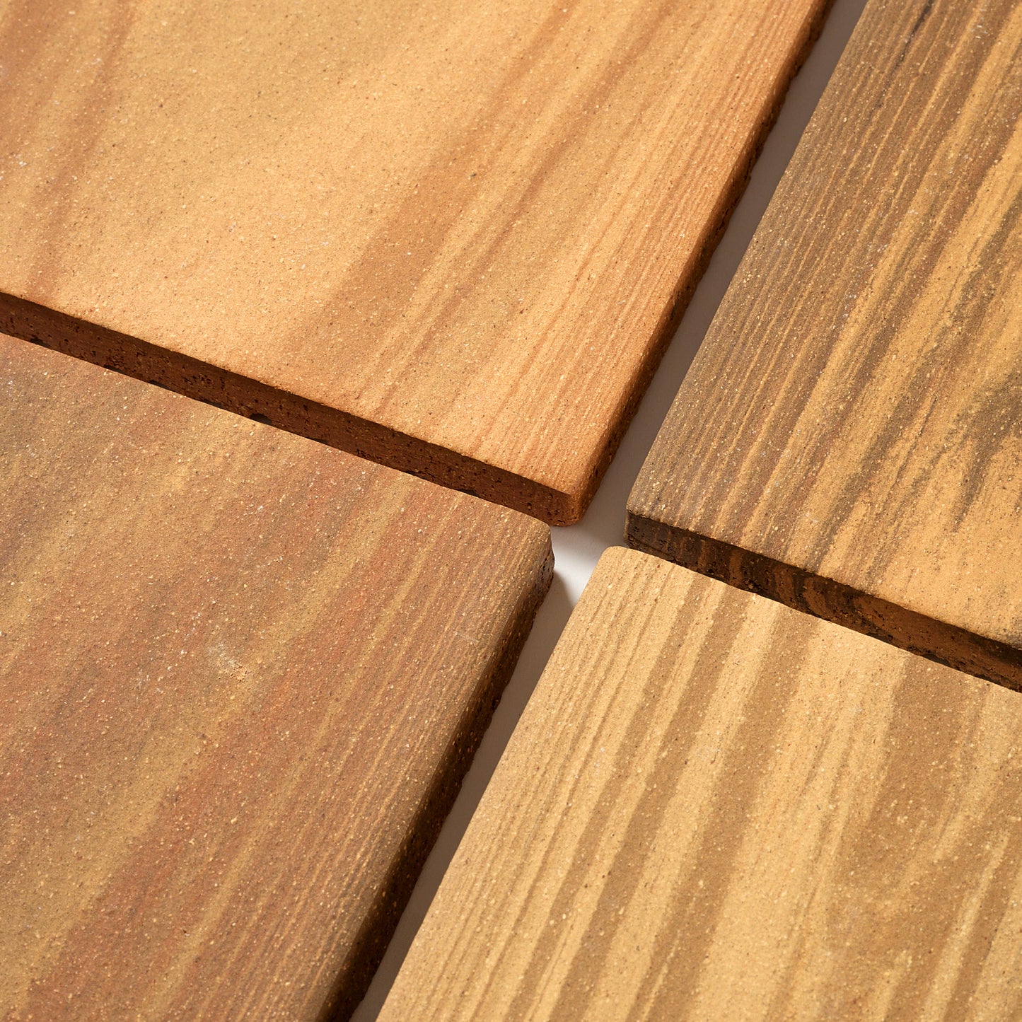 1970s Summitville Tiles Wood Grain Quarry Floor Tile, 30 Sq Ft Available - 10 Sq Ft Per Box