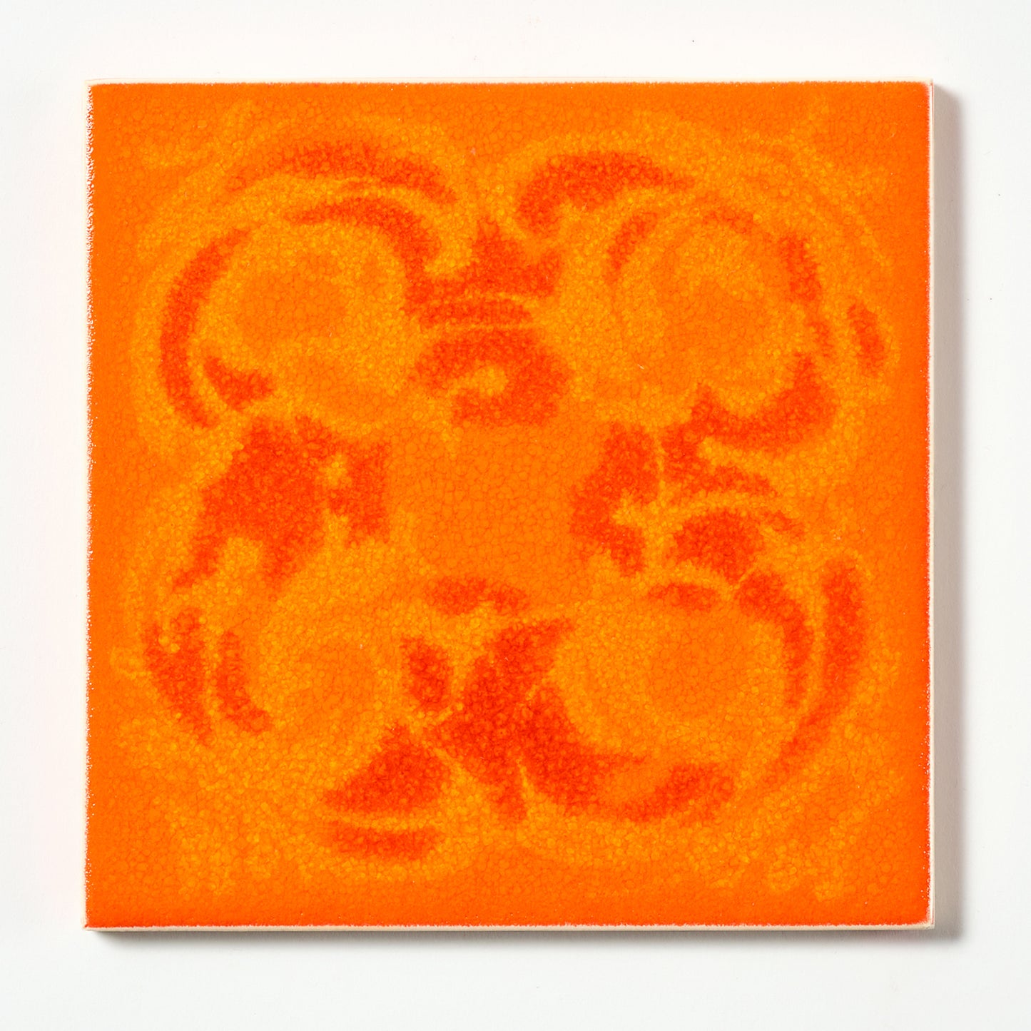 Orange Villeroy & Boch 1970s Wall Tile, 13 Sq Ft Available