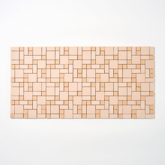 Olean Tile 1950s Persian Brown Block Random Floor Tile, 48 Sq Ft Available - 24 Sq Ft Per Box