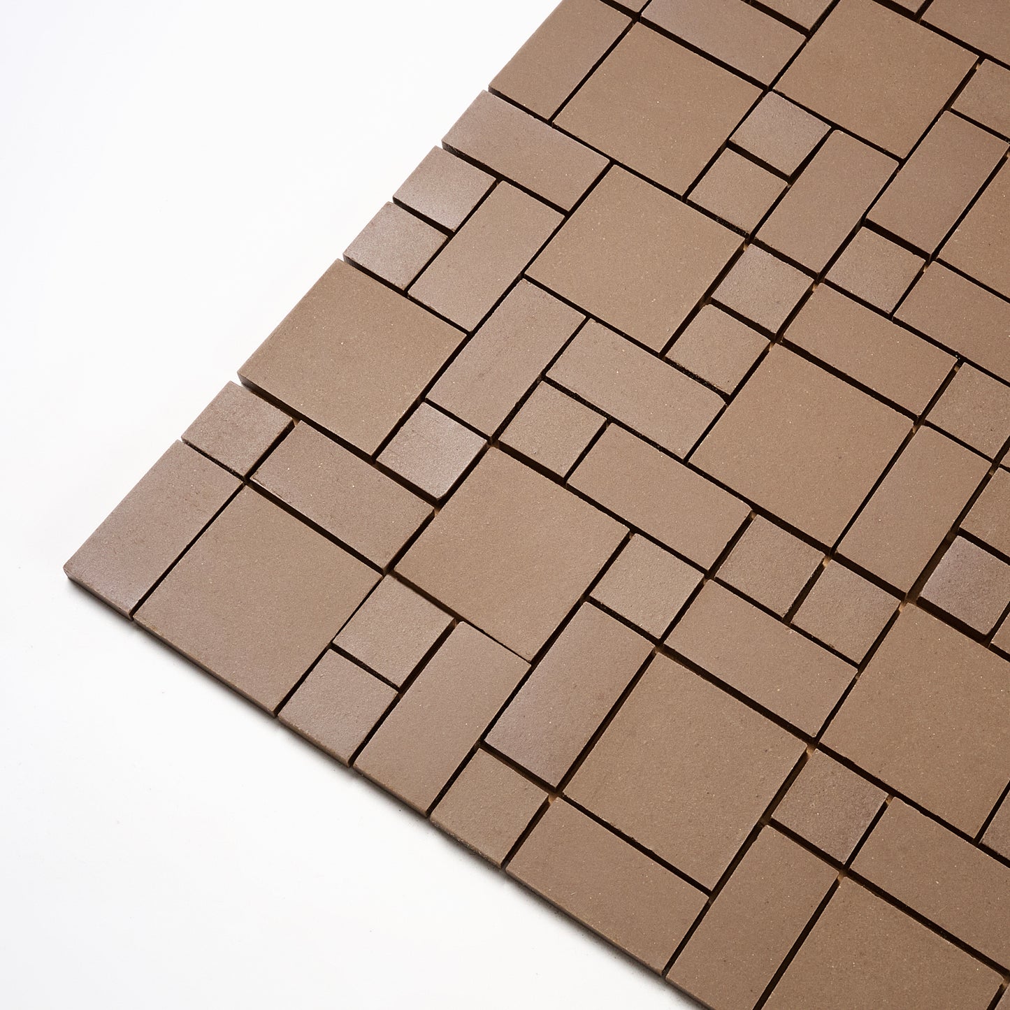 Newtown Tile Co. 1950s Brown Random Floor Tile, 140 Sq Ft Available - 28 Sq Ft Per Box