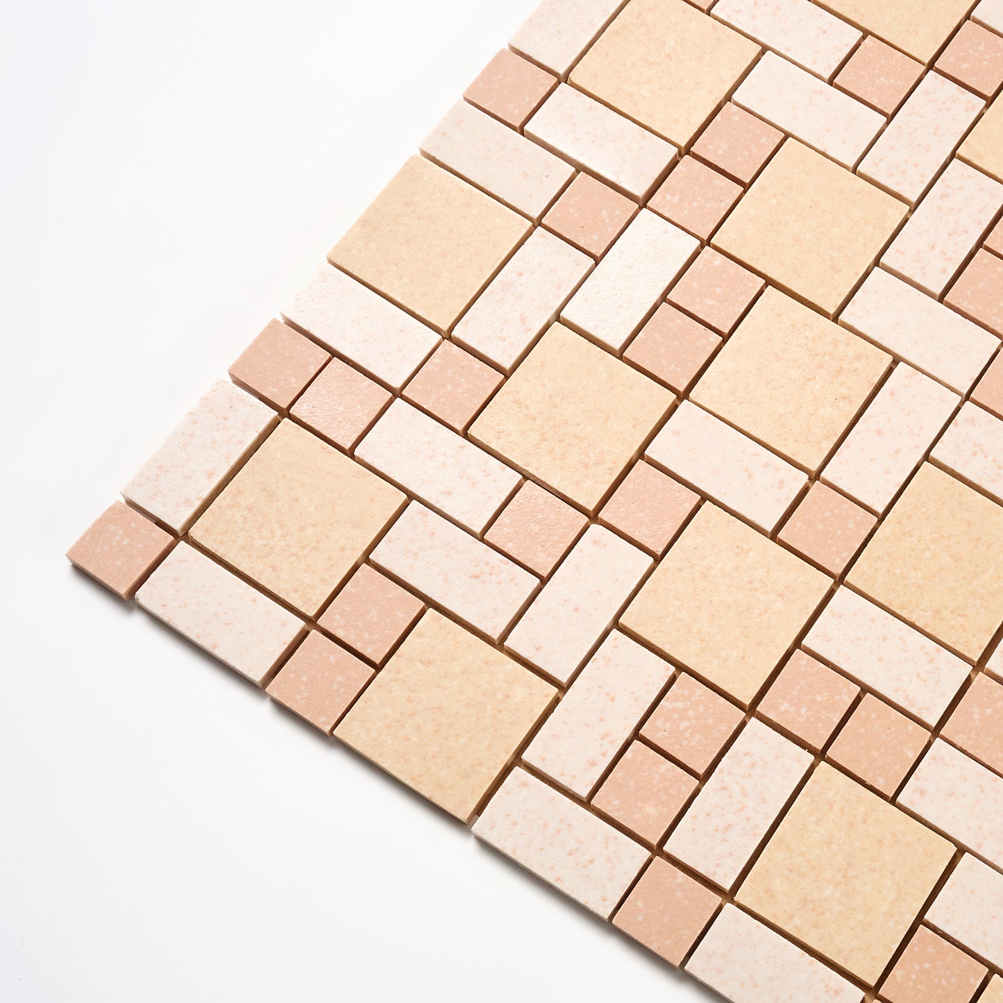 Japanese 1960s Brown & Brown Random Floor Tile, 92 Sq Ft Available - 23 Sq Ft Per Box