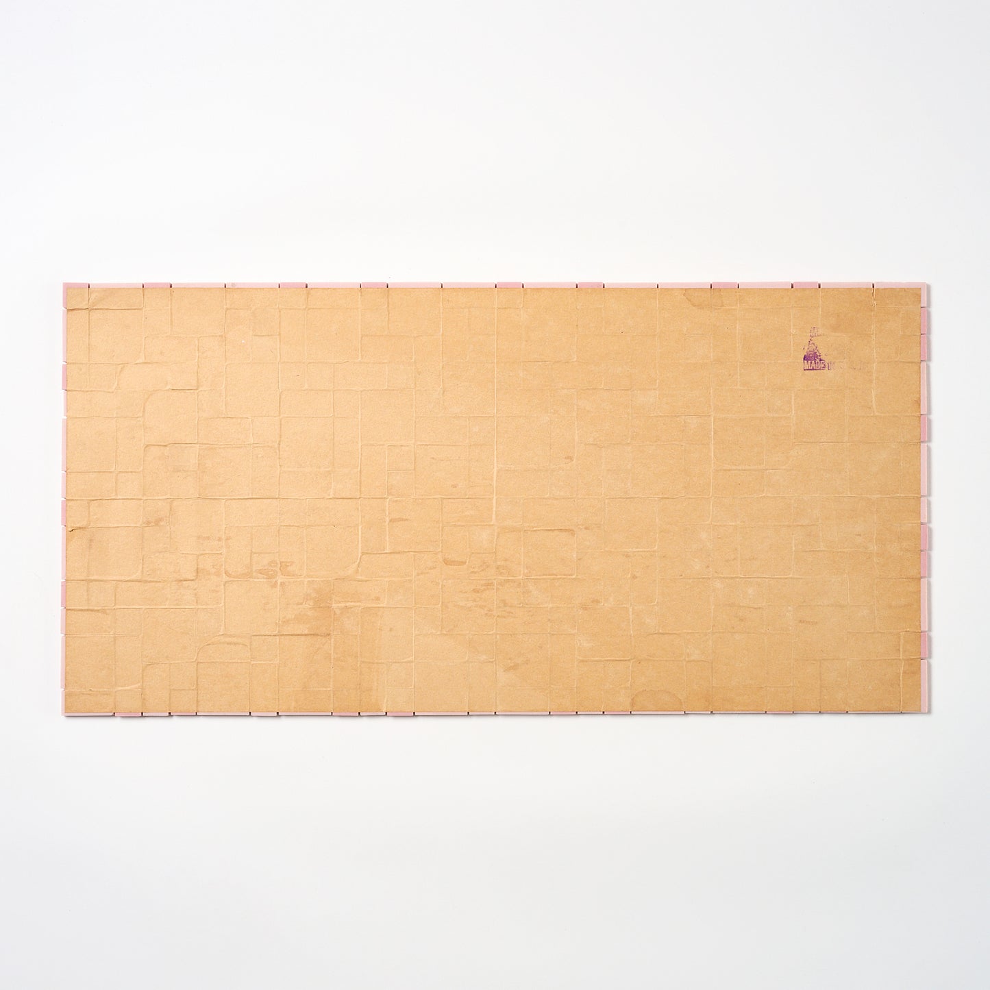 Olean Tile 1950s S. Pink & Pink Block Random Floor Tile, 26 Sq Ft Available