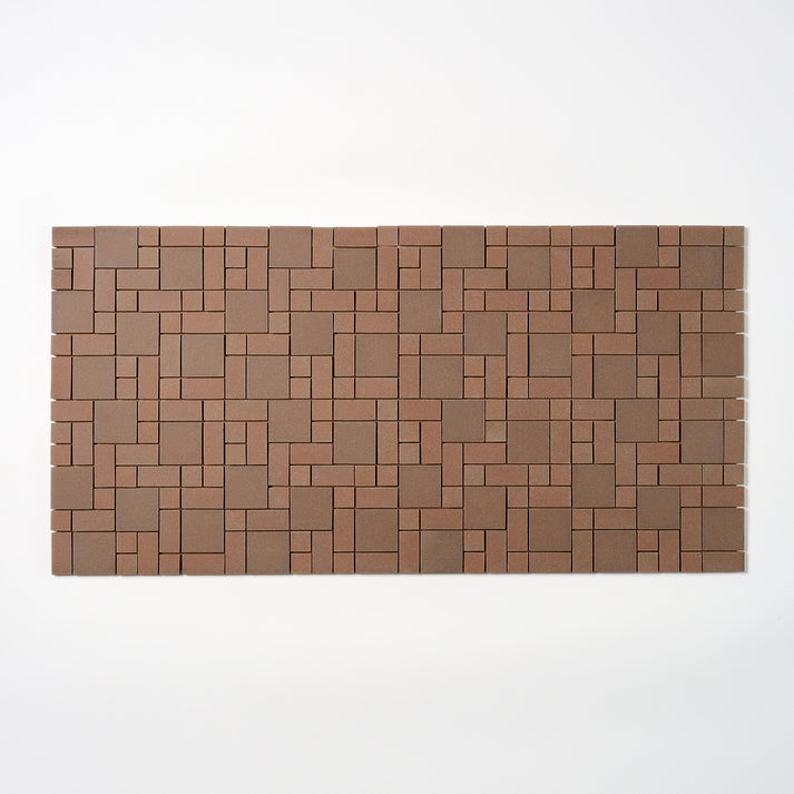 Olean Tile 1950s R. Brown Block Random Floor Tile, 52 Sq Ft Available ...