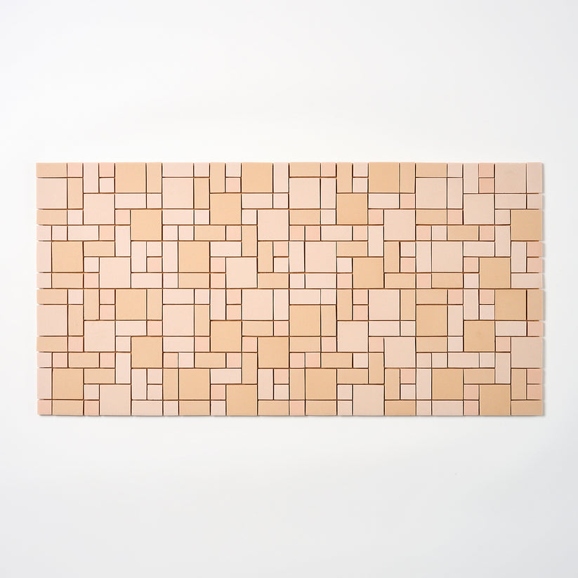 Olean Tile 1950s Cream Buff Block Random Floor Tile, 189 Sq Ft Availab ...