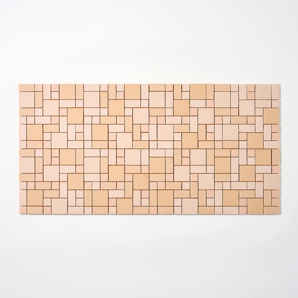 Olean Tile 1950s Cream Buff Block Random Floor Tile – Vintage Tile Shop